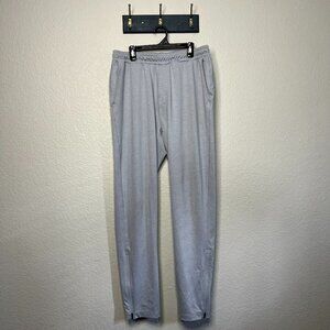 Vuori V454 Men's M Gray Sunday Performance Athletic Slim Track Pants Joggers EUC